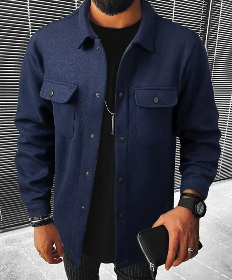 Men's Casual Shirt Warm Cotton Modern Cut