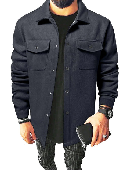 Men's Casual Shirt Warm Cotton Modern Cut