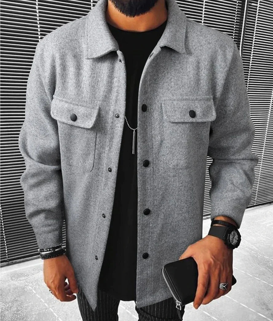 Men's Casual Shirt Warm Cotton Modern Cut