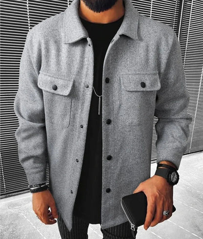 Men's Casual Shirt Warm Cotton Modern Cut