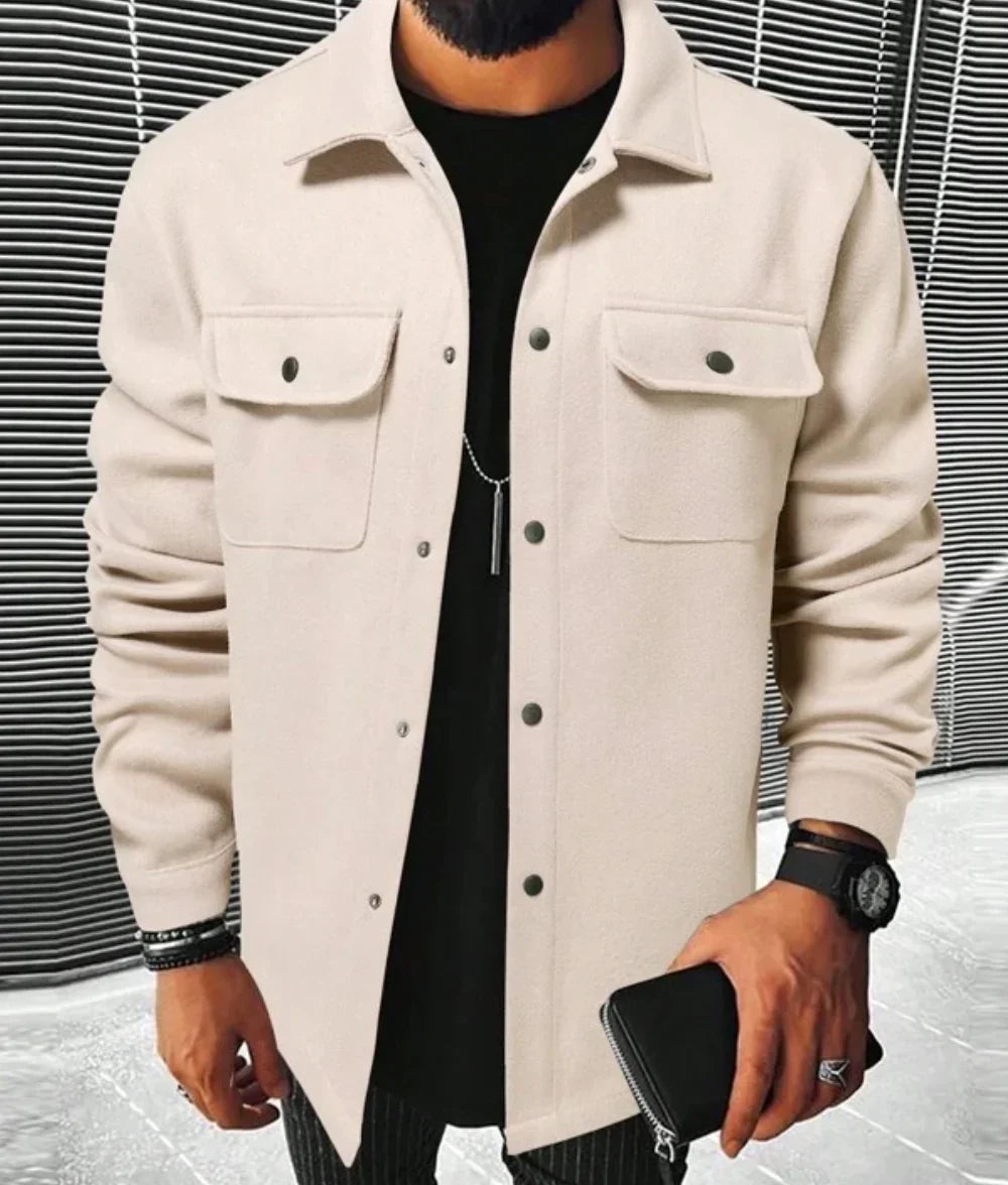Men's Casual Shirt Warm Cotton Modern Cut