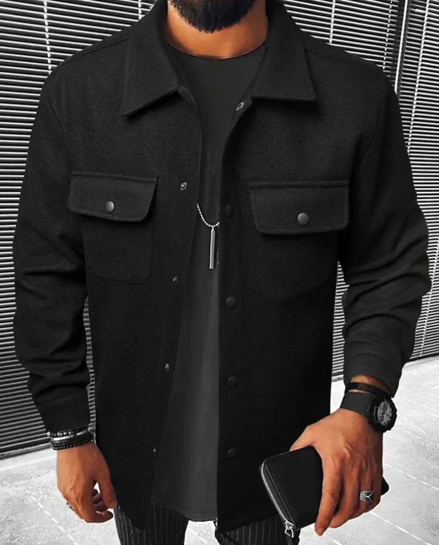 Men's Casual Shirt Warm Cotton Modern Cut