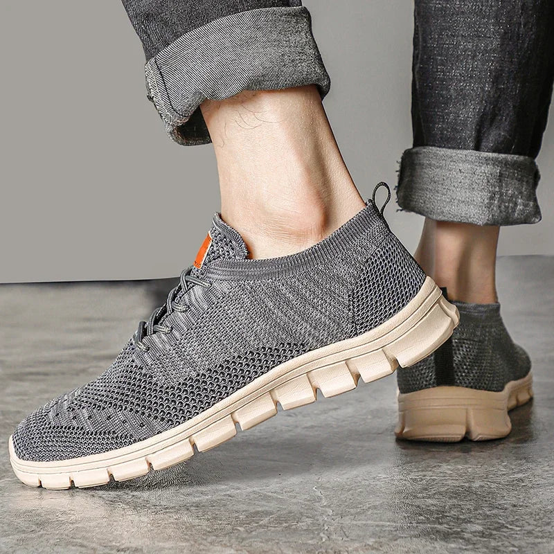 Men's Casual Sneakers Breathable Lightweight Outdoor Shoes