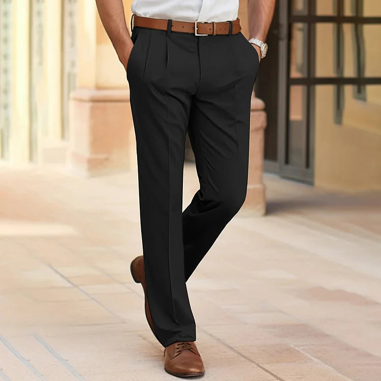 Men's Casual Style Trousers High Quality Fabric with Pockets
