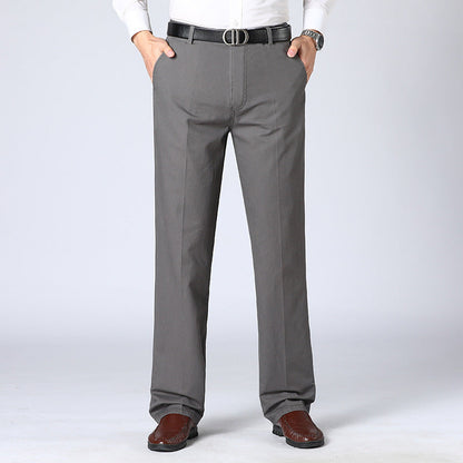 Men's Casual Style Trousers High Quality Fabric with Pockets