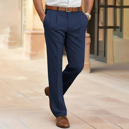 Men's Casual Style Trousers High Quality Fabric with Pockets