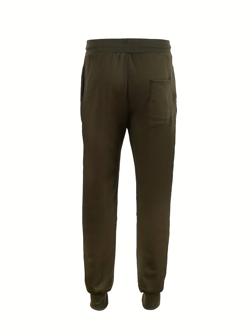 Men's Casual Trousers Loose Fit Cotton With Drawstring Drawstring