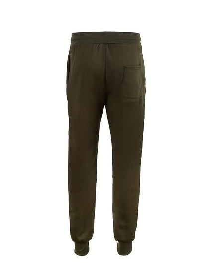 Men's Casual Trousers Loose Fit Cotton With Drawstring Drawstring