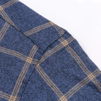 Men's Checkered Casual Cotton Shirt