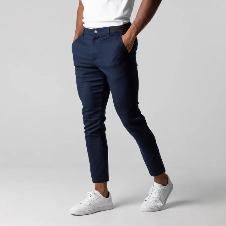 Men's Chinos Slim Fit Cotton Blend for Stylish Outfits