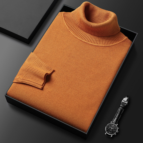 Men's Col and Ribbed Sweater