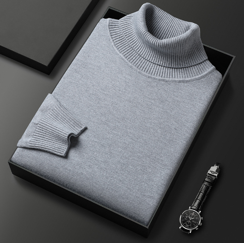 Men's Col and Ribbed Sweater