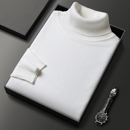 Men's Col and Ribbed Sweater