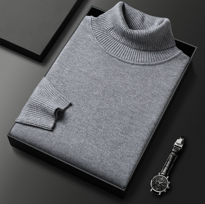 Men's Col and Ribbed Sweater