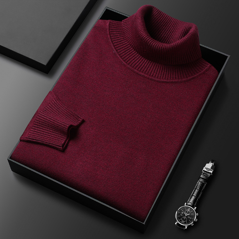 Men's Col and Ribbed Sweater