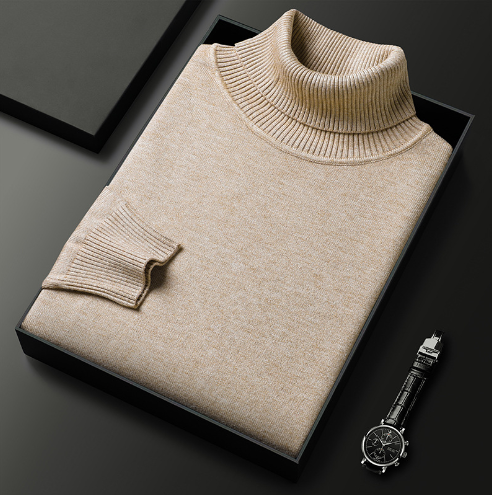Men's Col and Ribbed Sweater