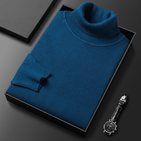 Men's Col and Ribbed Sweater