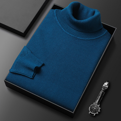 Men's Col and Ribbed Sweater