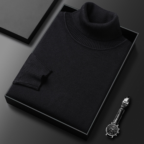 Men's Col and Ribbed Sweater