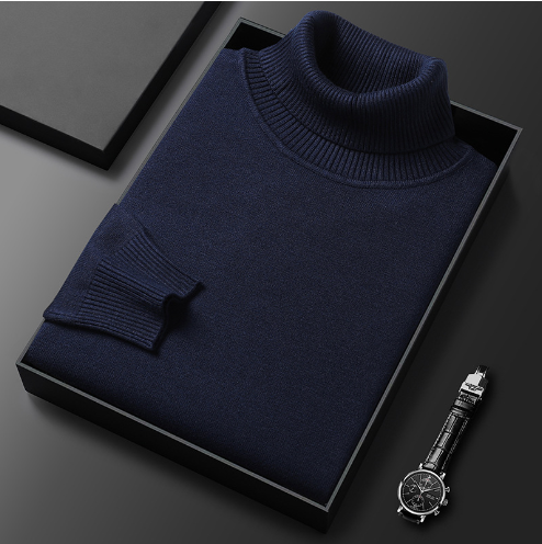 Men's Col and Ribbed Sweater