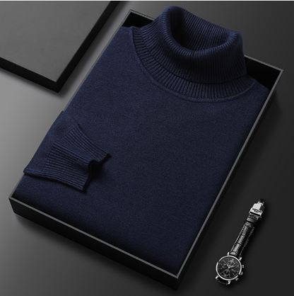 Men's Col and Ribbed Sweater