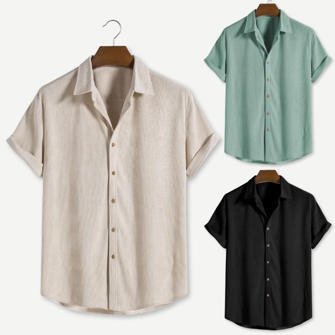 Men's Corduroy Shirt Stylish and Comfortable