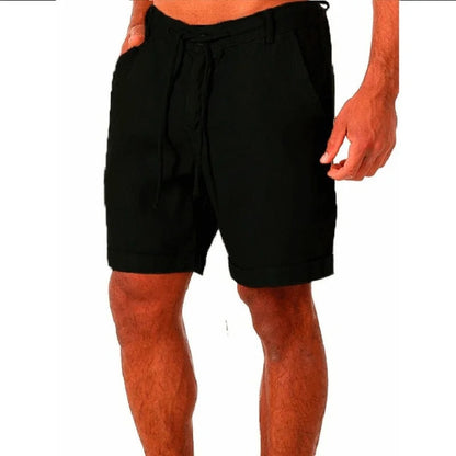 Men's Cotton Linen Style Shorts