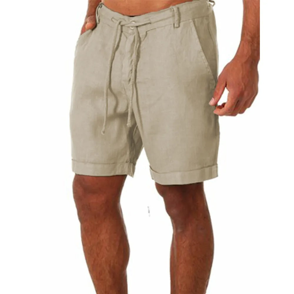 Men's Cotton Linen Style Trousers