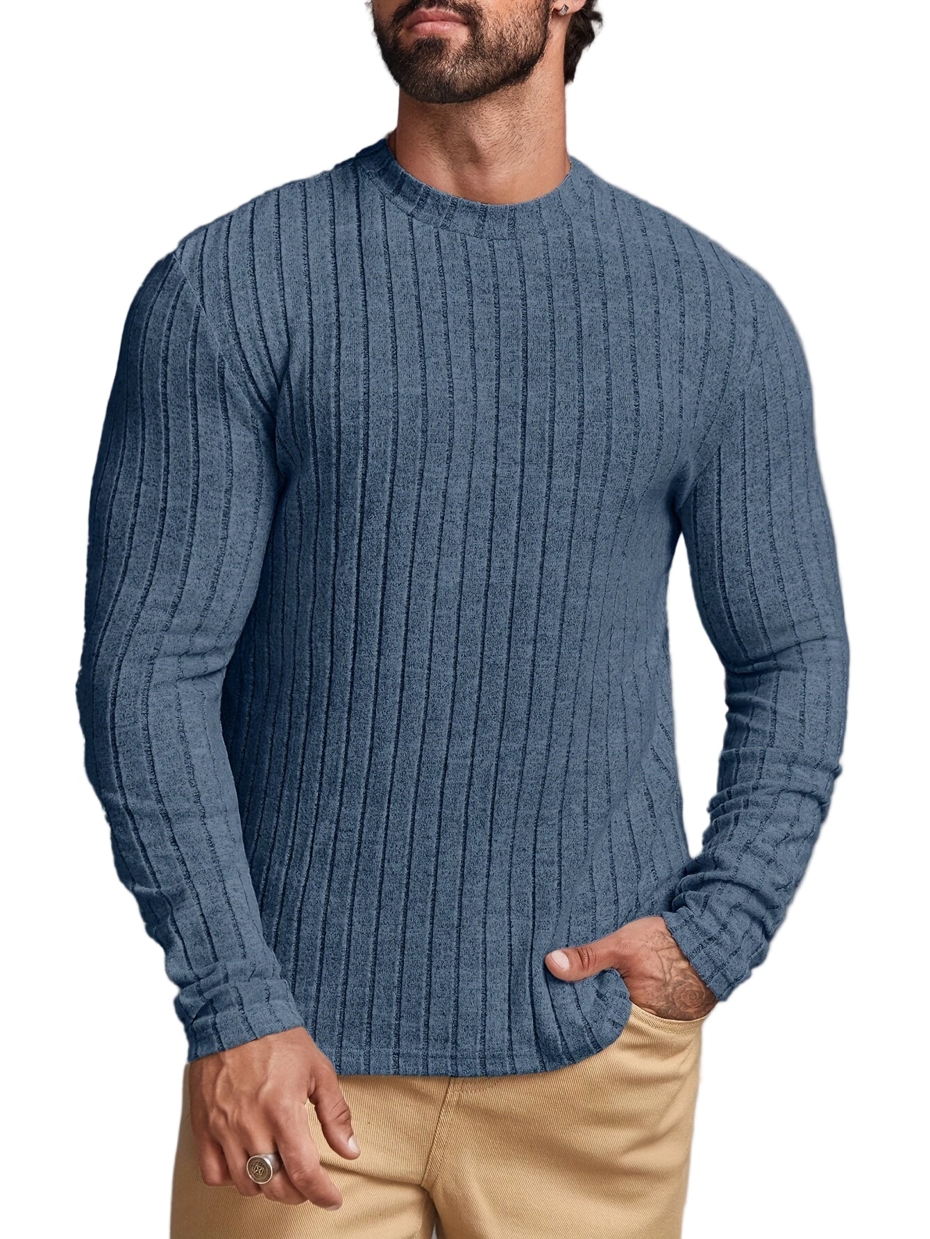 Men's Crewneck Sweater Casual Stylish