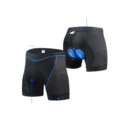 Men's Cycling Shorts 5D Breathable Lined