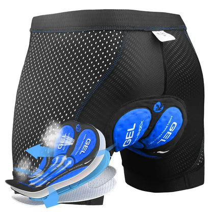 Men's Cycling Shorts 5D Breathable Lined