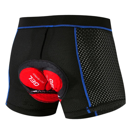 Men's Cycling Shorts Breathable Mesh with 5D Pad Elastic Fabric