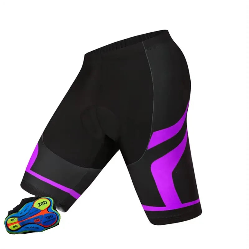 Men's Cycling Shorts With Gel Padding Breathable