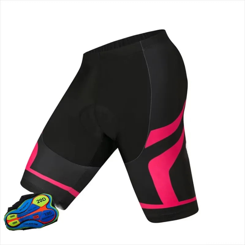 Men's Cycling Shorts With Gel Padding Breathable