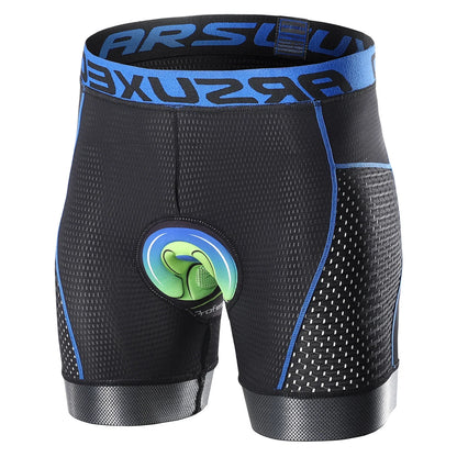 Men's Cycling Shorts with 5D Gel Padding Quick-drying