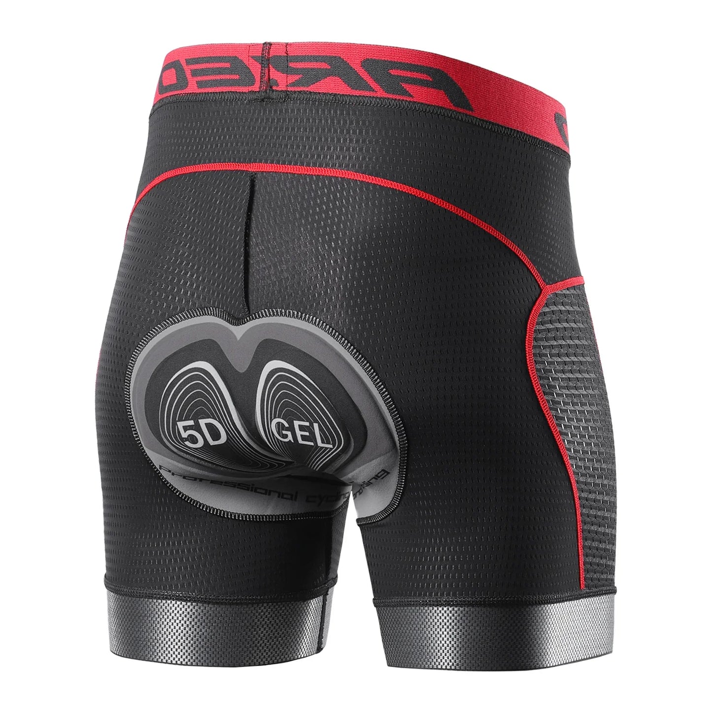 Men's Cycling Shorts with 5D Gel Padding Quick-drying