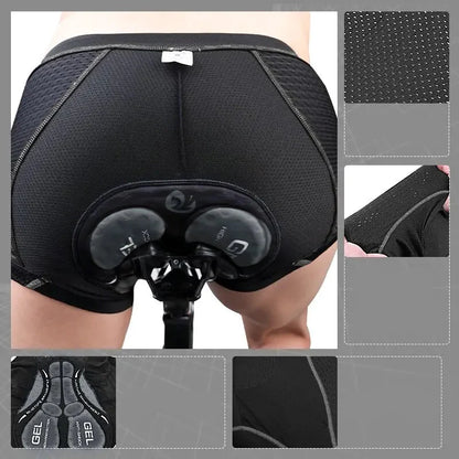 Men's Cycling Underwear with 5D Gel Cushion MTB Boxer