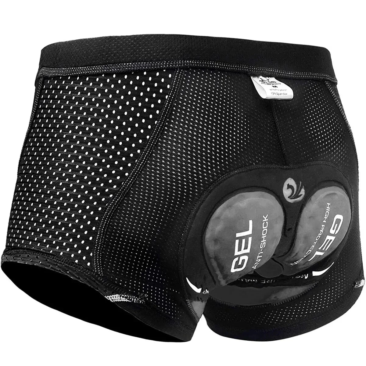 Men's Cycling Underwear with 5D Gel Cushion MTB Boxer