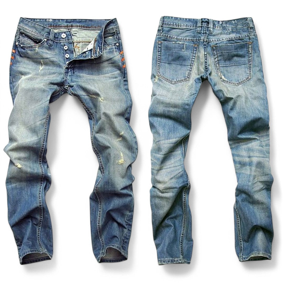 Men's Denim Jeans Casual Style Cotton