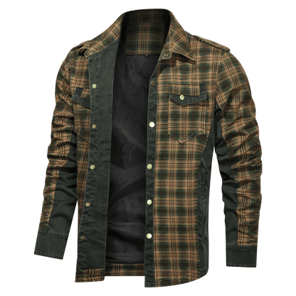 Men's Flannel Shirt Classic Design