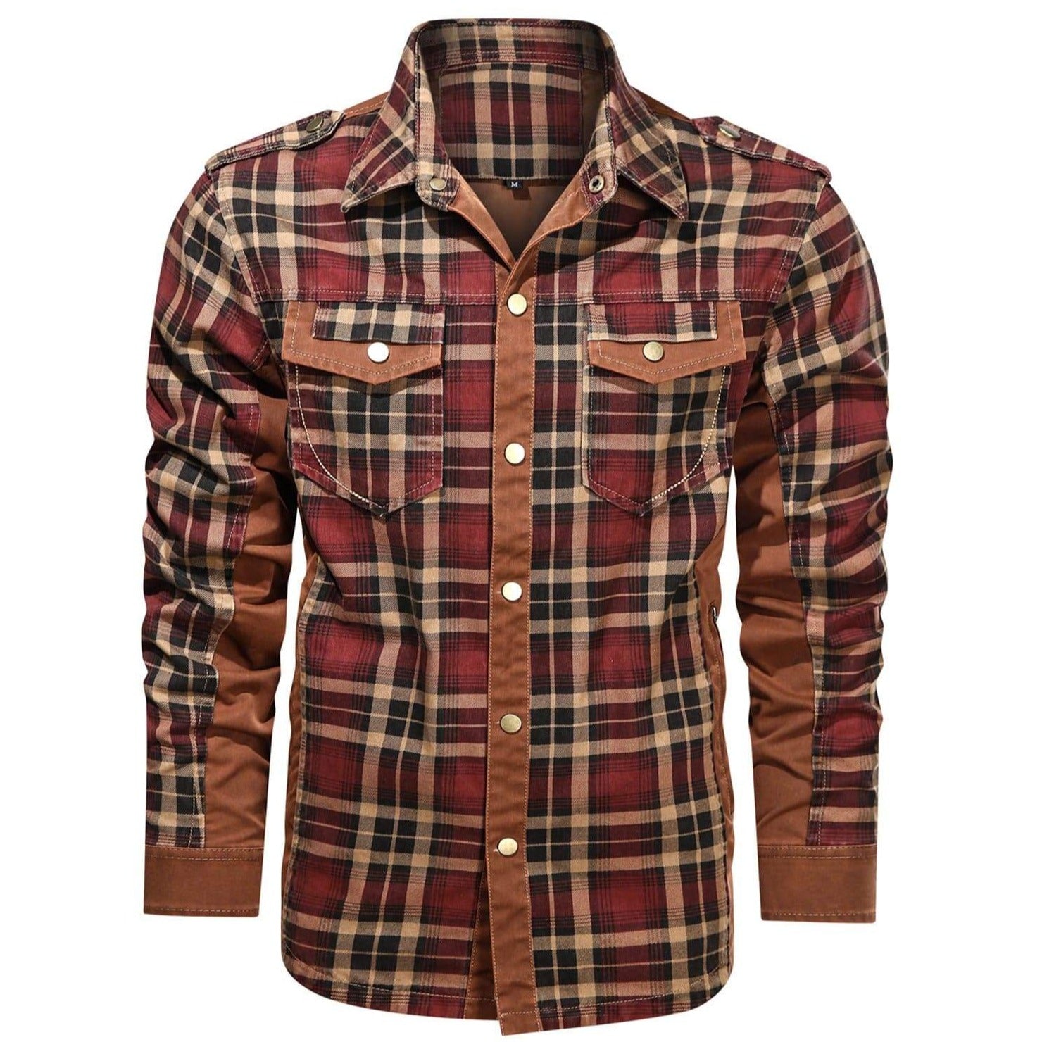 Men's Flannel Shirt Classic Design