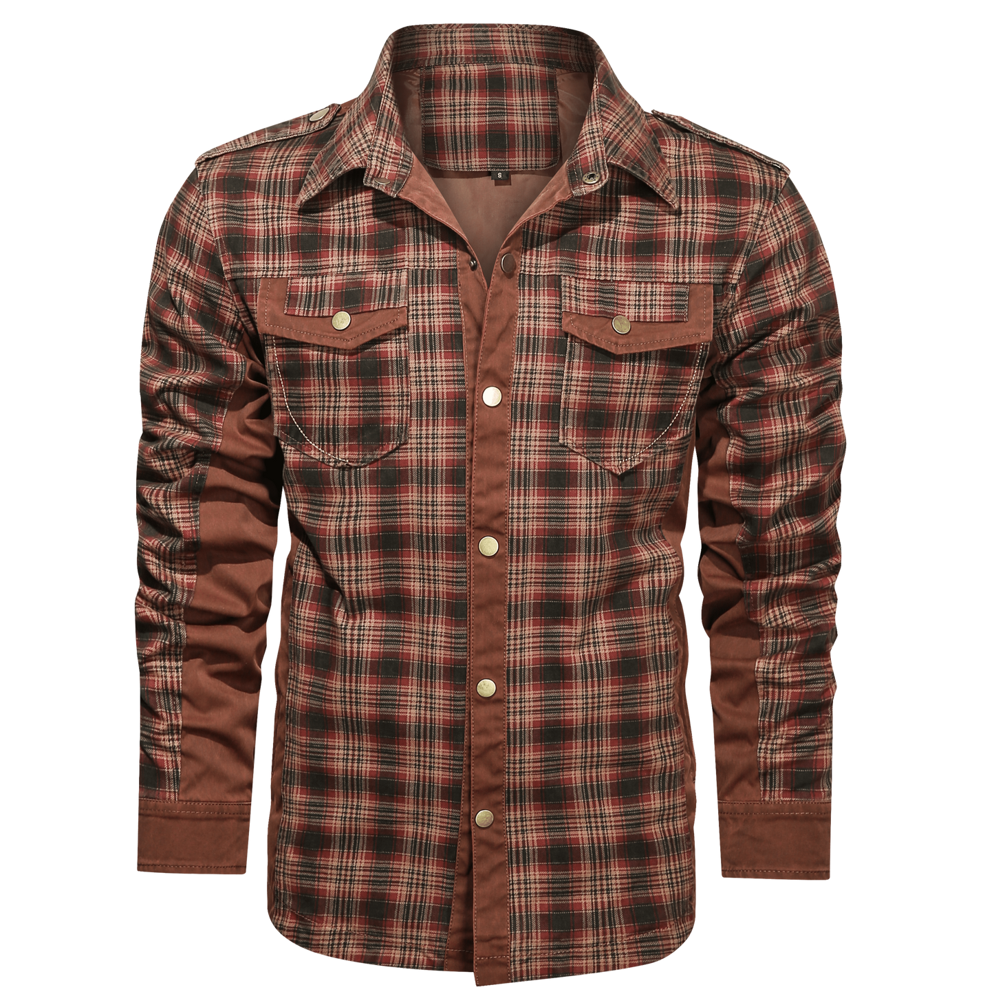 Men's Flannel Shirt Classic Design