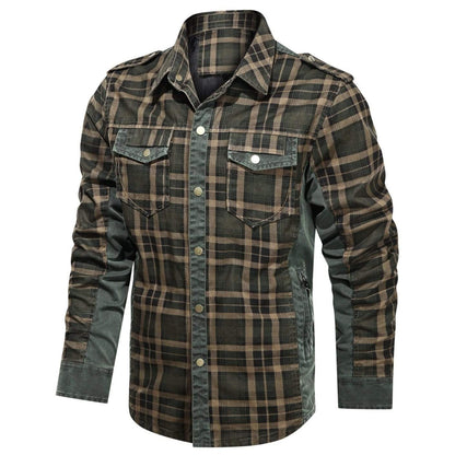 Men's Flannel Shirt Classic Design