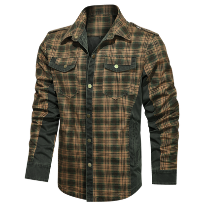 Men's Flannel Shirt Classic Design