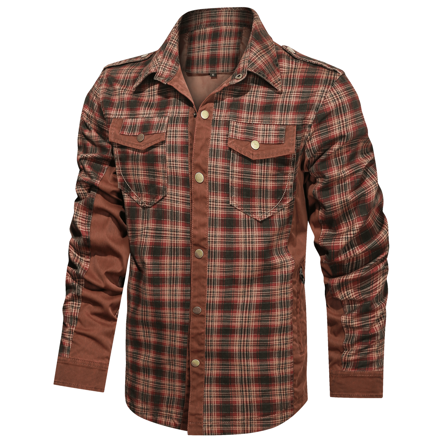 Men's Flannel Shirt Classic Design
