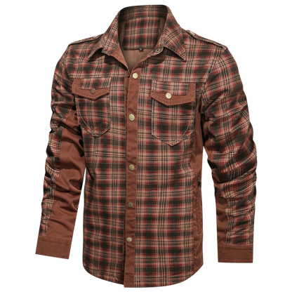 Men's Flannel Shirt Classic Design