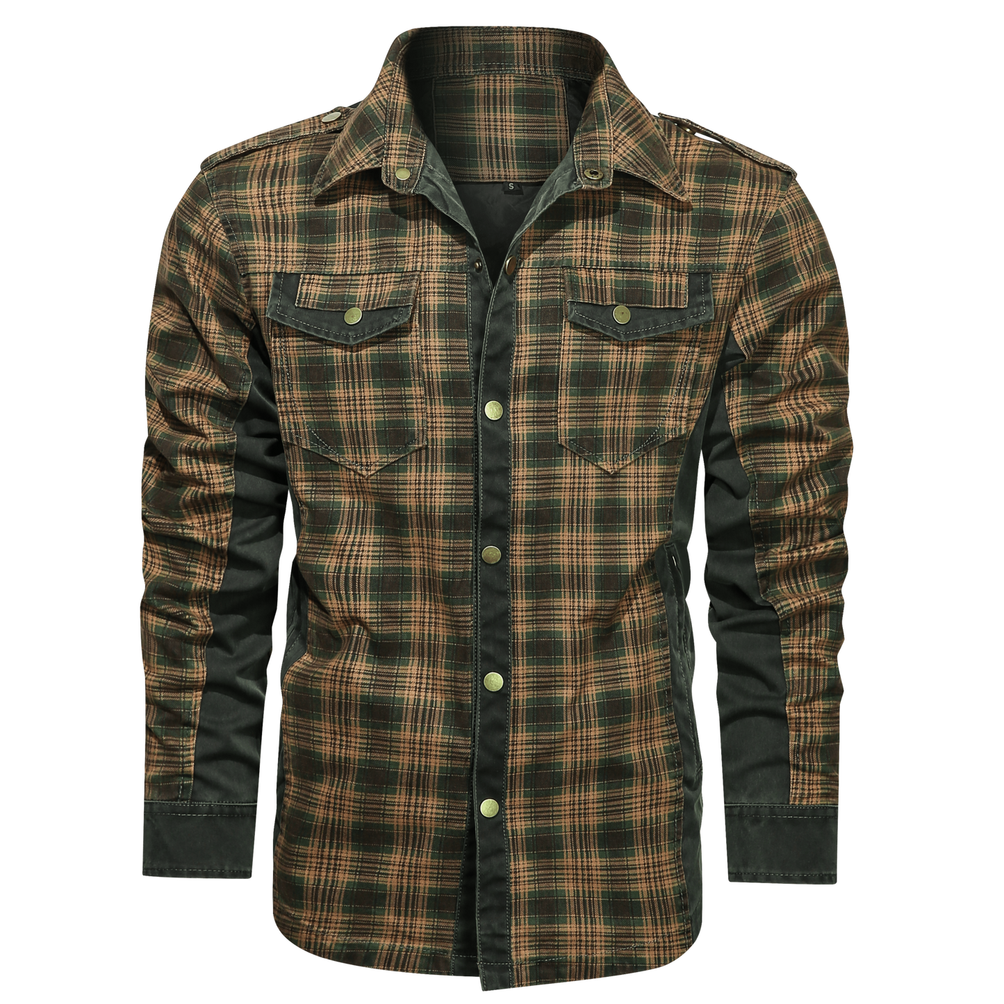 Men's Flannel Shirt Classic Design