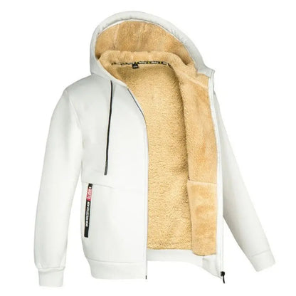 Men's Fleece Cardigan Modern Design