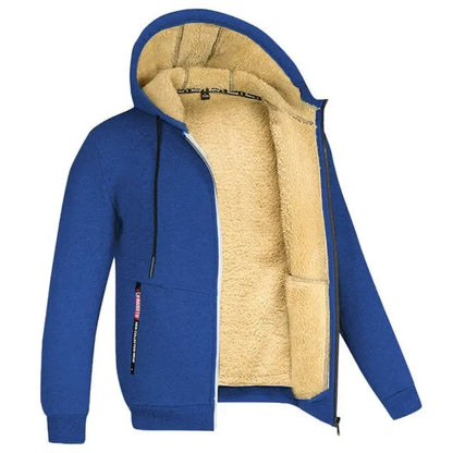 Men's Fleece Cardigan Modern Design