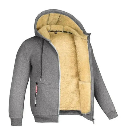 Men's Fleece Cardigan Modern Design
